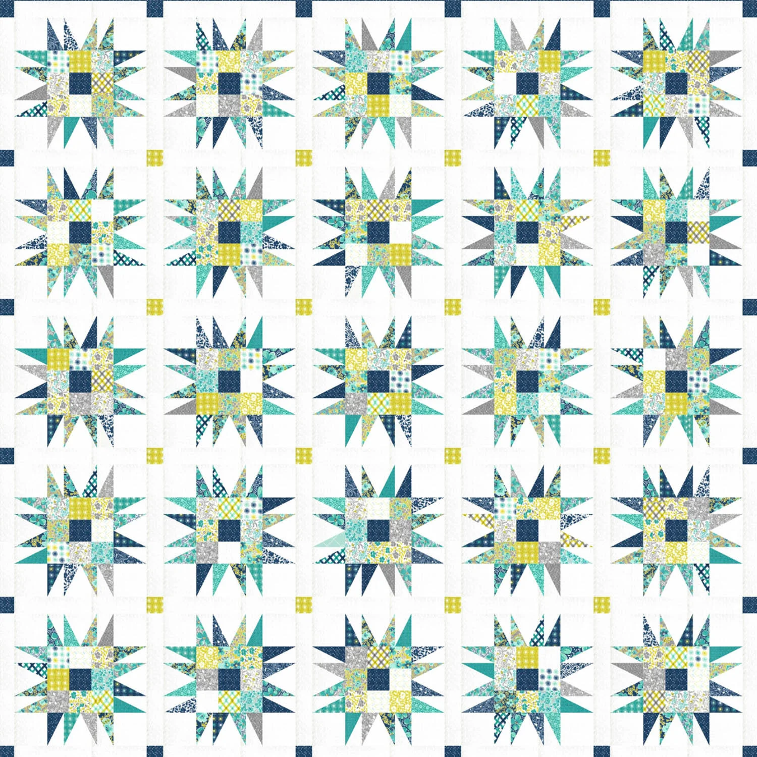 Sunspot Quilt Pattern, PDF — Linzee Kull McCray